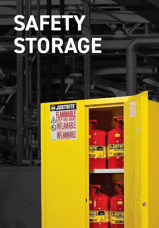 Flammable Safety Storage Cabinets & Buildings