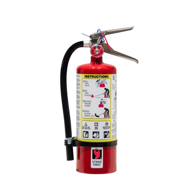 5 LB ABC FIRE EXTINGUISHER WITH WALL BRACKET