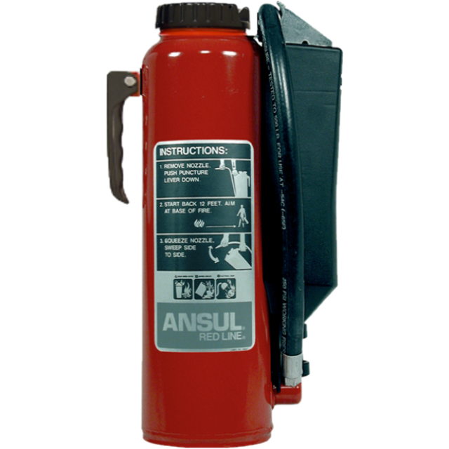 10 LB REDLINE CARTRIDGE OPERATED ABC (FORAY) FIRE EXTINGUISHER - 445451 (RL-A-10-G)