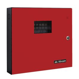 Fire Alarm System 6 Zone Panel RED